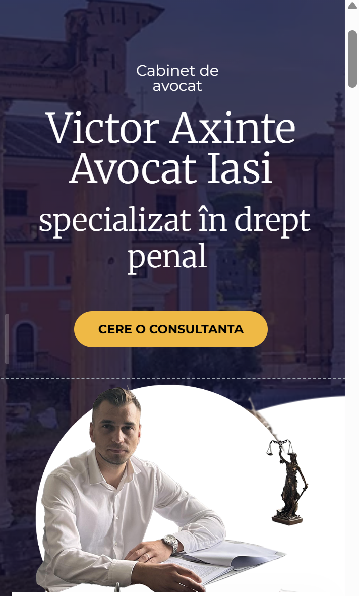 Versiune mobil axintevictor.ro - Cabinet Avocat Victor Axinte
